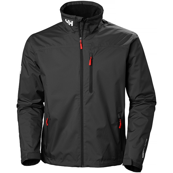2024 Helly Hansen Hombres Crew Chaqueta De Capa Intermedia 30253 - Black